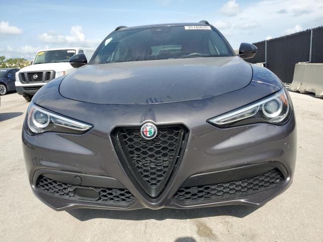 ZASPAKBN6N7D30084 - 2022 ALFA ROMEO STELVIO TI ნაცრისფერი ფოტო 5