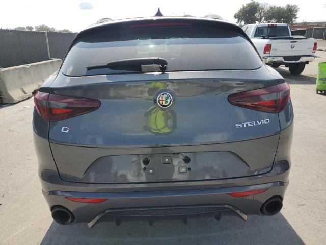 ZASPAKBN6N7D30084 - 2022 ALFA ROMEO STELVIO TI ნაცრისფერი ფოტო 6