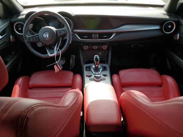 ZASPAKBN6N7D30084 - 2022 ALFA ROMEO STELVIO TI ნაცრისფერი ფოტო 8