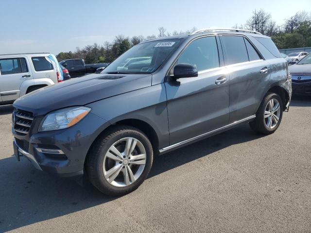 4JGDA5HB2FA555743 - 2015 MERCEDES-BENZ ML 350 4MATIC GRAY photo 1