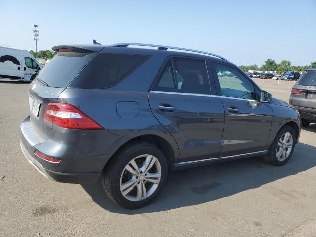 4JGDA5HB2FA555743 - 2015 MERCEDES-BENZ ML 350 4MATIC GRAY photo 3