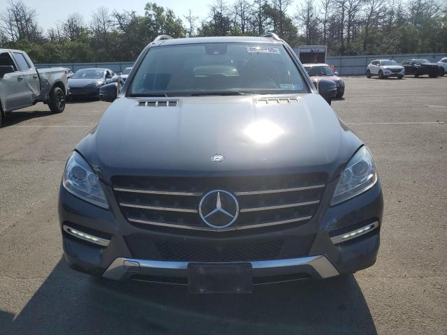 4JGDA5HB2FA555743 - 2015 MERCEDES-BENZ ML 350 4MATIC GRAY photo 5