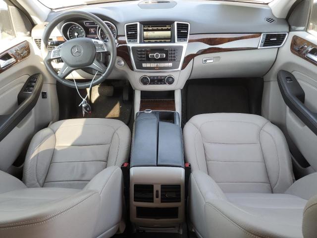 4JGDA5HB2FA555743 - 2015 MERCEDES-BENZ ML 350 4MATIC GRAY photo 8