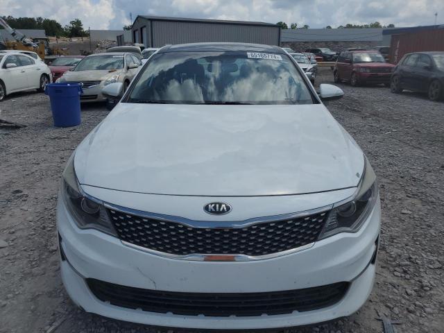 5XXGU4L34GG014301 - 2016 KIA OPTIMA EX WHITE photo 5