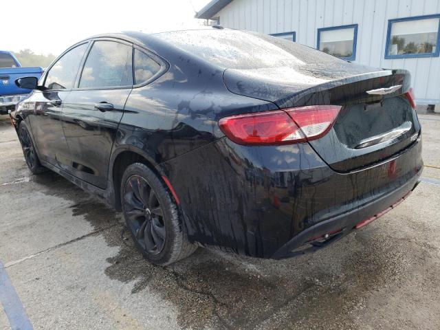 1C3CCCBB7FN671816 - 2015 CHRYSLER 200 S BLACK photo 2