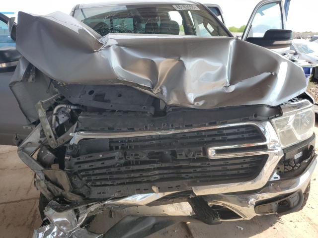 1C6SRFFT0KN873490 - 2019 RAM 1500 BIG HORN/LONE STAR SILVER photo 11