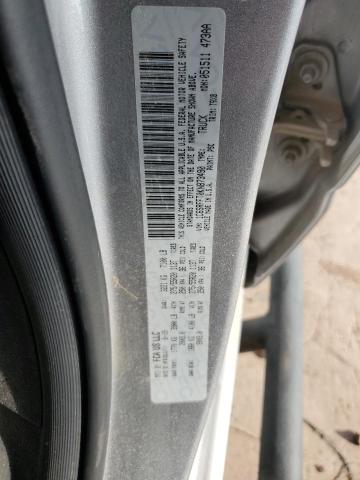 1C6SRFFT0KN873490 - 2019 RAM 1500 BIG HORN/LONE STAR SILVER photo 12