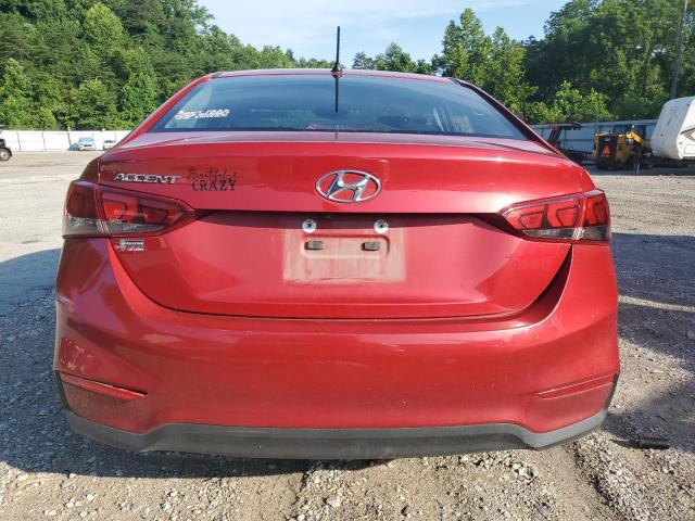 3KPC24A66ME131304 - 2021 HYUNDAI ACCENT SE RED photo 6