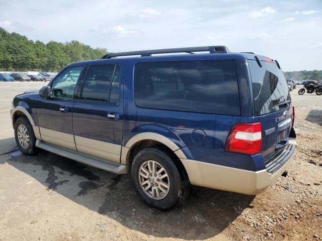 1FMJK1H58AEB50569 - 2010 FORD EXPEDITION EL EDDIE BAUER BLUE photo 2