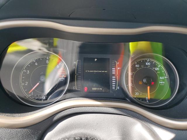 1C4PJLCB0HW652913 - 2017 JEEP CHEROKEE LATITUDE WHITE photo 9