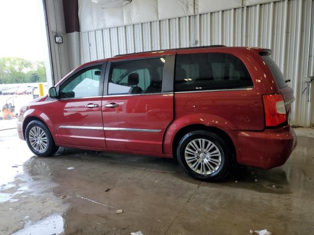 2C4RC1CG1DR818930 - 2013 CHRYSLER TOWN & COU TOURING L RED photo 2