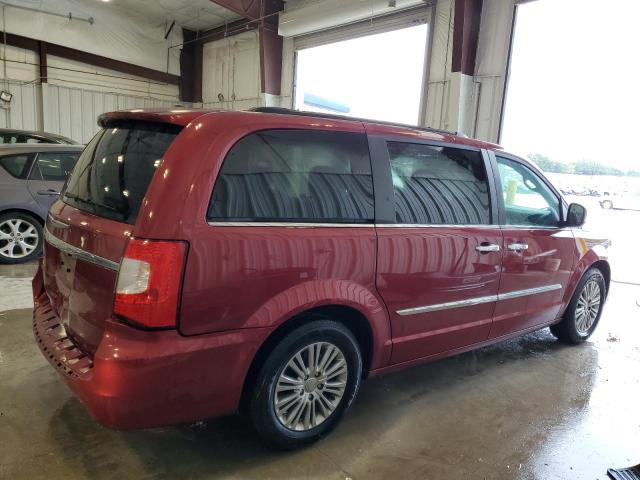 2C4RC1CG1DR818930 - 2013 CHRYSLER TOWN & COU TOURING L RED photo 3