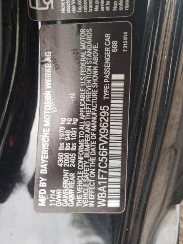 WBA1F7C56FVX96295 - 2015 BMW 228 XI BLACK photo 12
