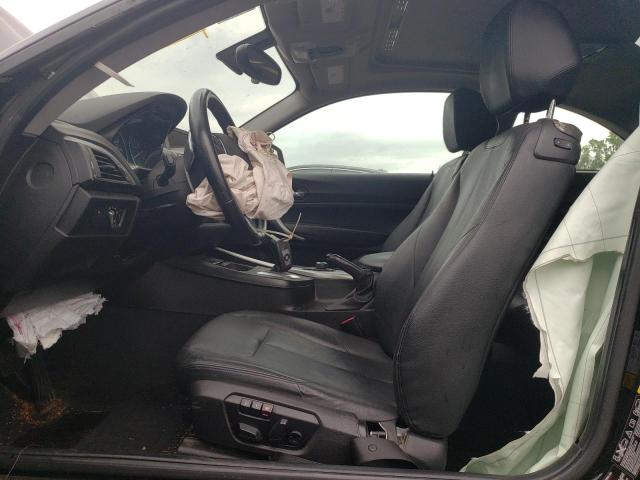 WBA1F7C56FVX96295 - 2015 BMW 228 XI BLACK photo 7