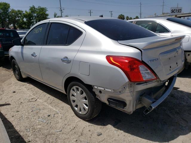 3N1CN7AP6FL806815 - 2015 NISSAN VERSA SV W S SILVER photo 2