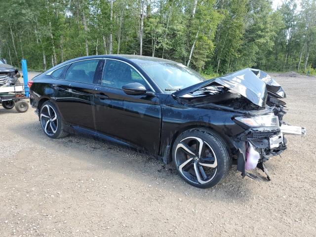 1HGCV1F34NA800079 - 2022 HONDA ACCORD SPORT 黑色 照片 4