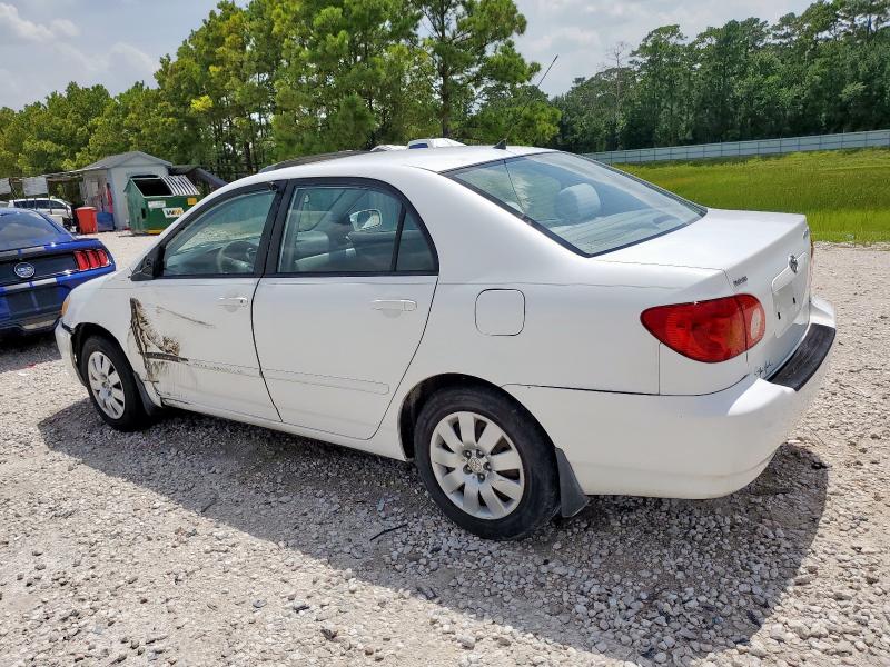 1NXBR32E84Z274999 - 2004 TOYOTA COROLLA CE 白色 照片 2