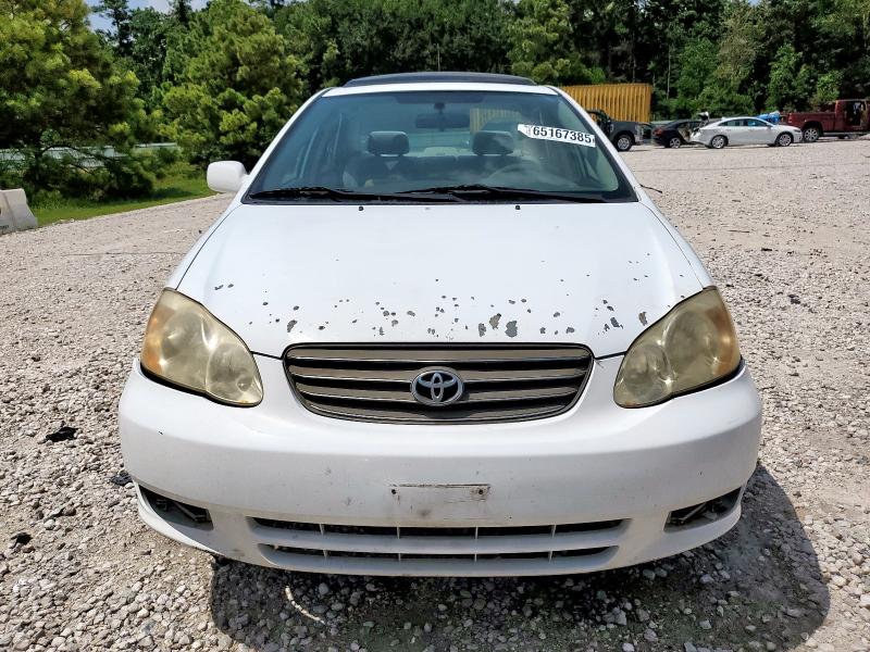 1NXBR32E84Z274999 - 2004 TOYOTA COROLLA CE 白色 照片 5