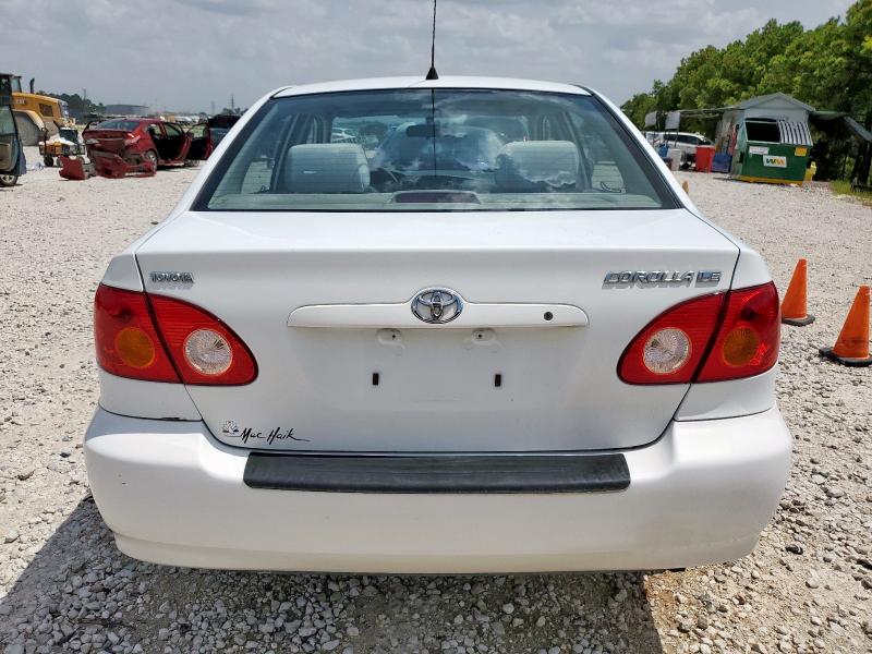 1NXBR32E84Z274999 - 2004 TOYOTA COROLLA CE 白色 照片 6