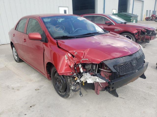 1NXBU40E19Z140169 - 2009 TOYOTA COROLLA BASE RED photo 1