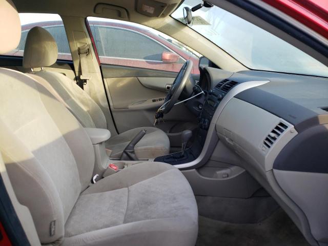1NXBU40E19Z140169 - 2009 TOYOTA COROLLA BASE RED photo 5