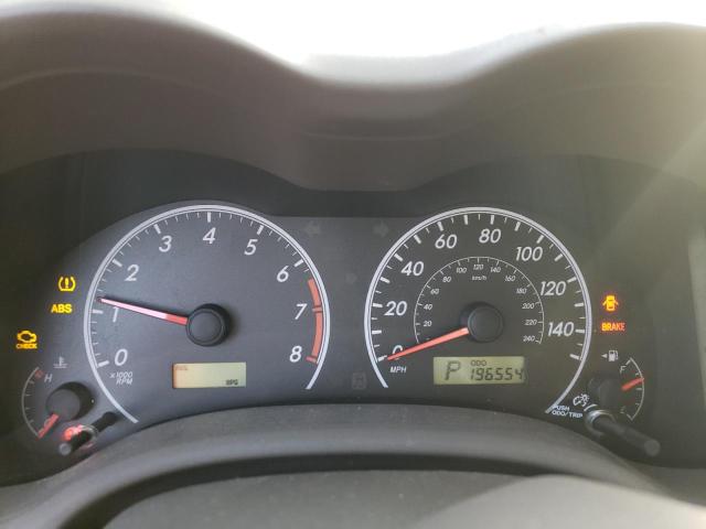 1NXBU40E19Z140169 - 2009 TOYOTA COROLLA BASE RED photo 8