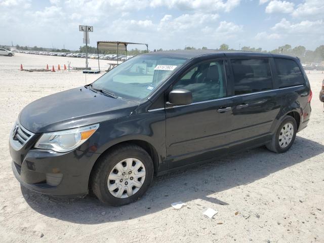 2C4RVAAG0CR120420 - 2012 VOLKSWAGEN ROUTAN S 黑色 照片 1