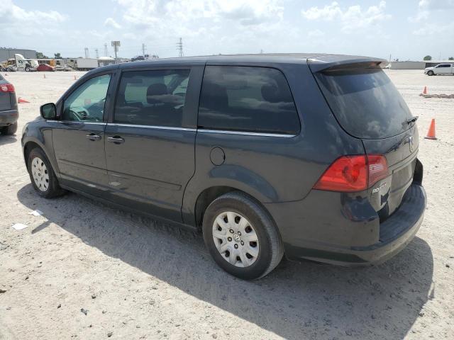 2C4RVAAG0CR120420 - 2012 VOLKSWAGEN ROUTAN S 黑色 照片 2
