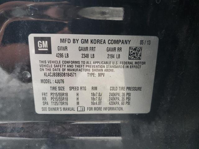 KL4CJBSB5DB184571 - 2013 BUICK ENCORE CONVENIENCE 黑色 照片 14