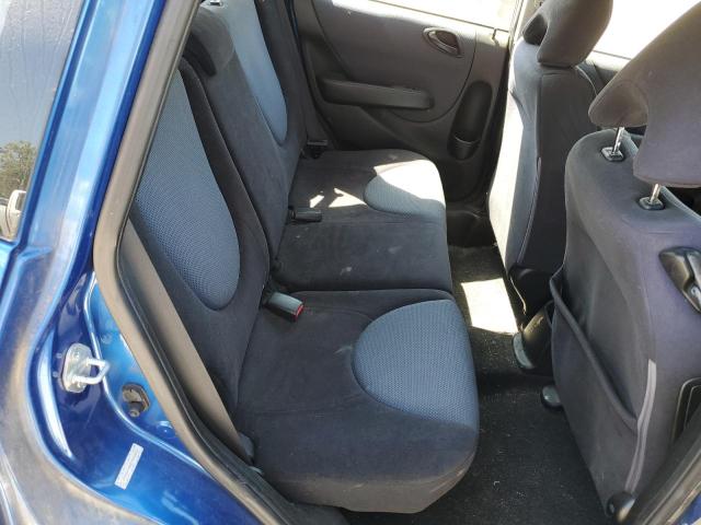 JHMGD38657S058857 - 2007 HONDA FIT S BLUE photo 10