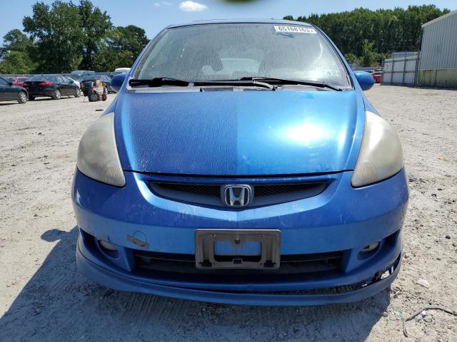 JHMGD38657S058857 - 2007 HONDA FIT S ლურჯი ფოტო 5