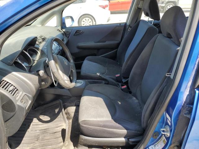 JHMGD38657S058857 - 2007 HONDA FIT S ლურჯი ფოტო 7