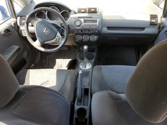 JHMGD38657S058857 - 2007 HONDA FIT S ლურჯი ფოტო 8