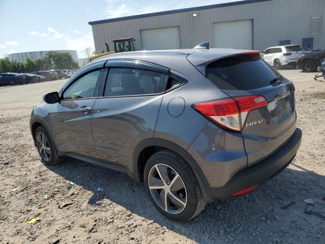 3CZRU6H51NM741710 - 2022 HONDA HR-V EX GRAY photo 2