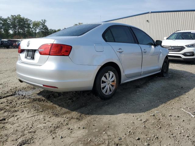 3VW2K7AJ5EM247986 - 2014 VOLKSWAGEN JETTA BASE 银色 照片 3