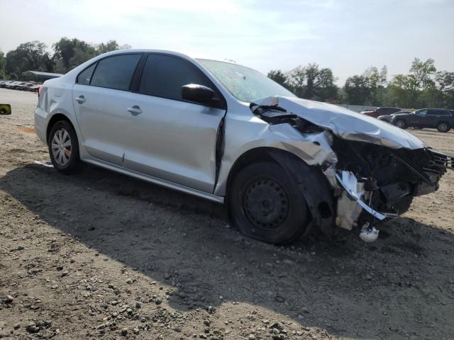 3VW2K7AJ5EM247986 - 2014 VOLKSWAGEN JETTA BASE 银色 照片 4