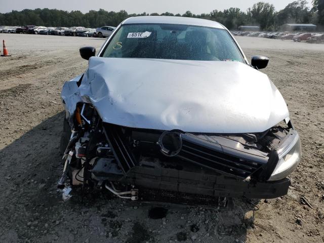 3VW2K7AJ5EM247986 - 2014 VOLKSWAGEN JETTA BASE 银色 照片 5