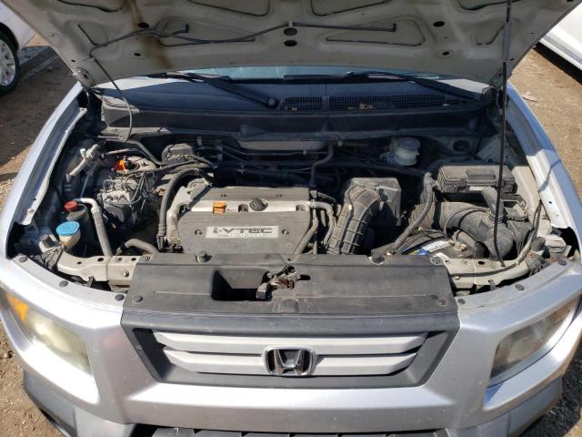 5J6YH28777L000878 - 2007 HONDA ELEMENT EX SILVER photo 11