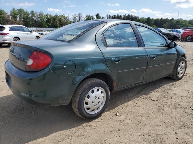 1P3ES46C0YD676378 - 2000 PLYMOUTH NEON BASE 绿色 照片 3