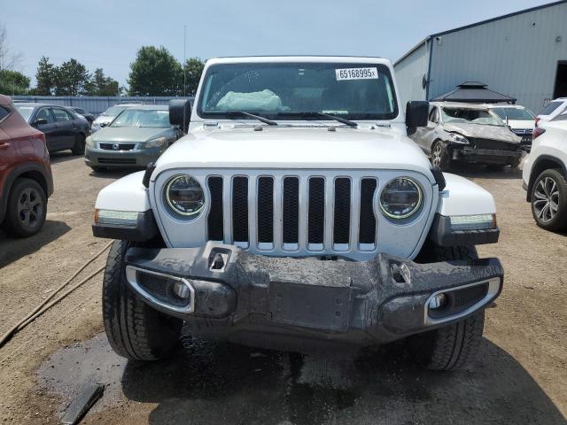 1C4HJXEG4LW116351 - 2020 JEEP WRANGLER U SAHARA 白色 照片 5
