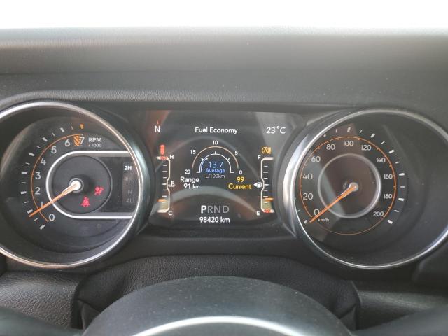 1C4HJXEG4LW116351 - 2020 JEEP WRANGLER U SAHARA 白色 照片 9