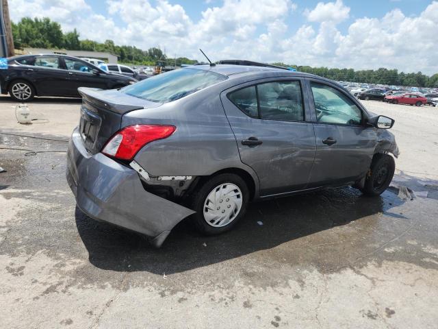 3N1CN7AP2KL800407 - 2019 NISSAN VERSA S GRAY photo 3
