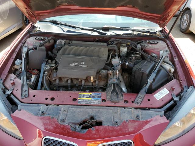 2G2WC58CX71156059 - 2007 PONTIAC GRAND PRIX GXP RED photo 11