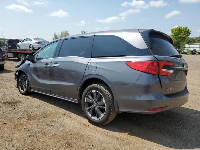 5FNRL6H99MB000882 - 2021 HONDA ODYSSEY ELITE Szary zdjęcie 2