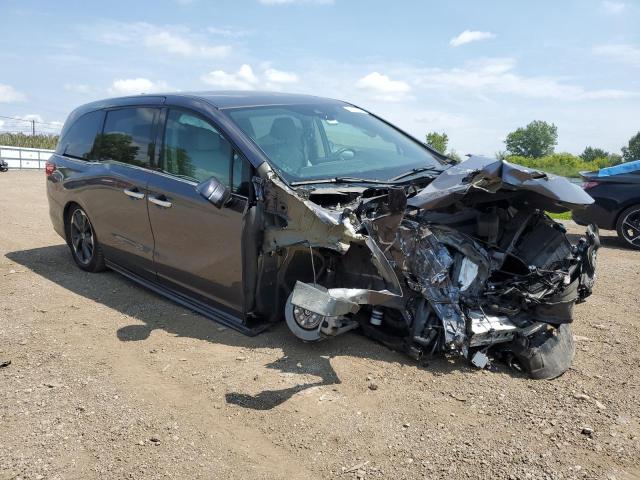 5FNRL6H99MB000882 - 2021 HONDA ODYSSEY ELITE Szary zdjęcie 4