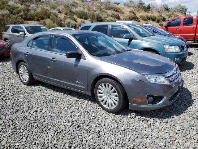 3FADP0L37AR295219 - 2010 FORD FUSION HYBRID GRAY photo 4