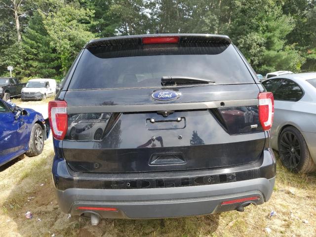 1FM5K8AR1HGA77468 - 2017 FORD EXPLORER POLICE INTERCEPTOR BLACK photo 6