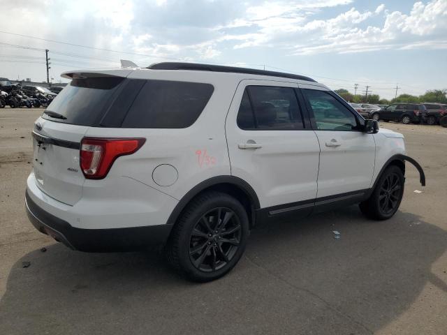 1FM5K8D80HGD56364 - 2017 FORD EXPLORER XLT WHITE photo 3