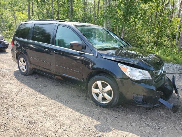 2V8HW34X89R582026 - 2009 VOLKSWAGEN ROUTAN SE BLACK photo 4