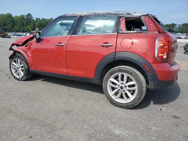 WMWZB3C59EWR42317 - 2014 MINI COOPER COUNTRYMAN RED photo 2